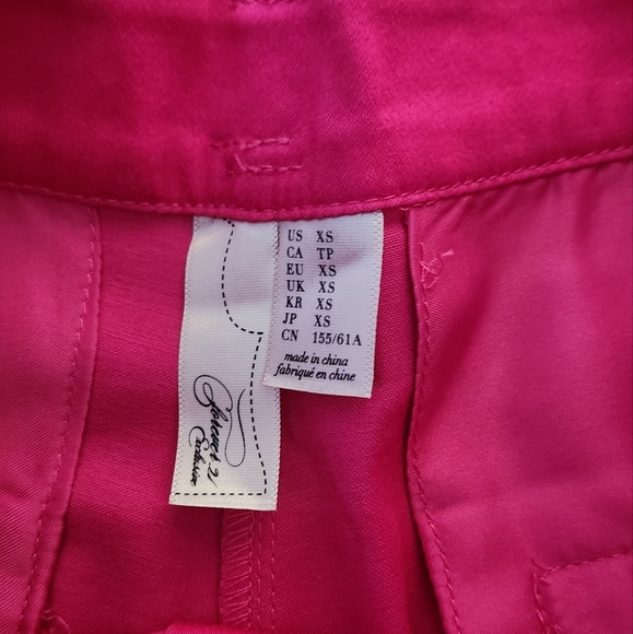 Hot Pink Dressy Shorts - Picture 4 of 4